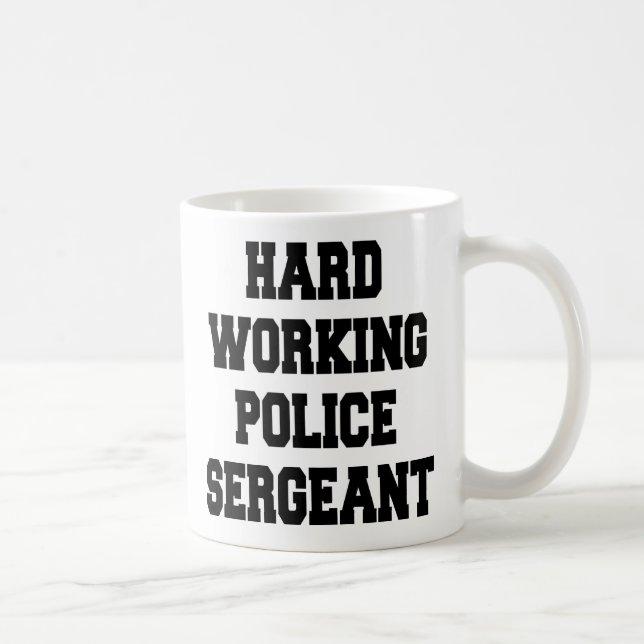 Polizeibeamte Kaffeetasse (Rechts)