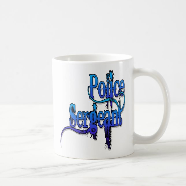 Polizeibeamte Kaffeetasse (Rechts)