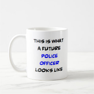 Polizeibeamte, künftig kaffeetasse