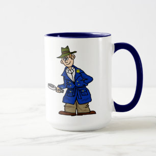 Polizeibeamte oder private Eye-Kaffee-Tasse Tasse