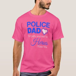 Polizeibeamte Vater Die meisten Menschen treffen n T-Shirt