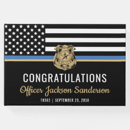 Polizeibeamter - Party für die Blaue Linie Gästebuch