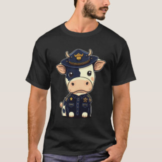 Polizeibeamter Polizist von Rindern T-Shirt