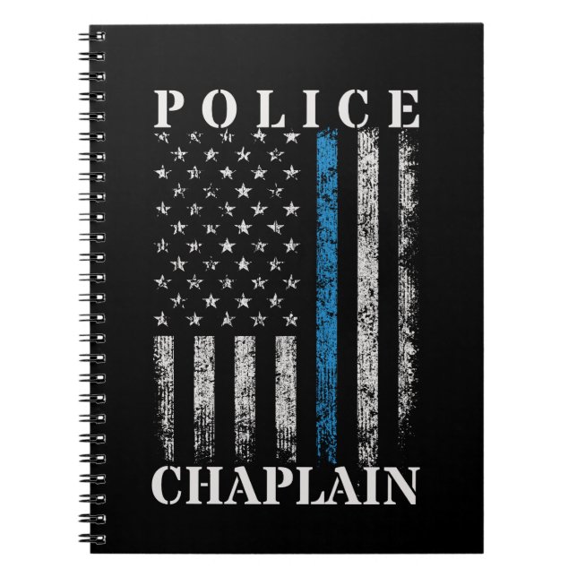 Polizeichef Chaplain Notizblock (Vorderseite)