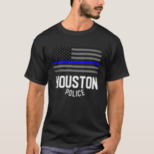 Polizeichef der Stadt Houston Texas Policeman T-Shirt