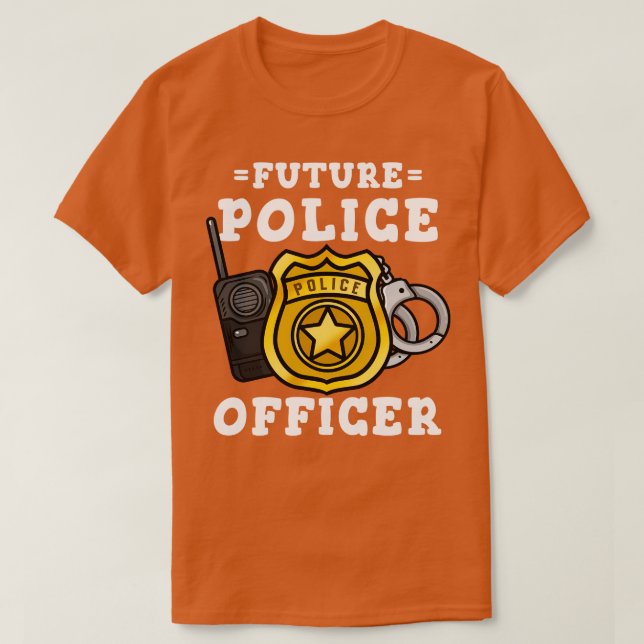 Polizeichef T-Shirt (Design vorne)