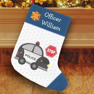 Polizeichef und Autokid Kleiner Weihnachtsstrumpf