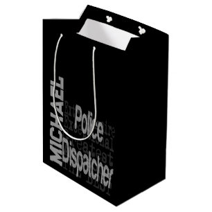 Polizeidienstmitarbeiter CUSTOM Mittlere Geschenktüte