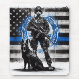 Polizeieinheit K9 Mousepad