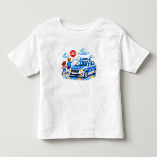 Polizeieinsatz für Kinder Kleinkind T-shirt