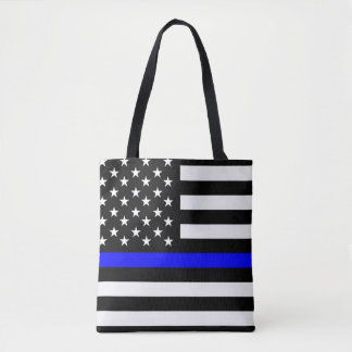 Polizeifahne blauer Linie Flagge usa vereinte Staa