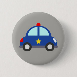 Polizeifahrzeug Button