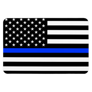 Polizeiflagge der Thin Blue Line Magnet