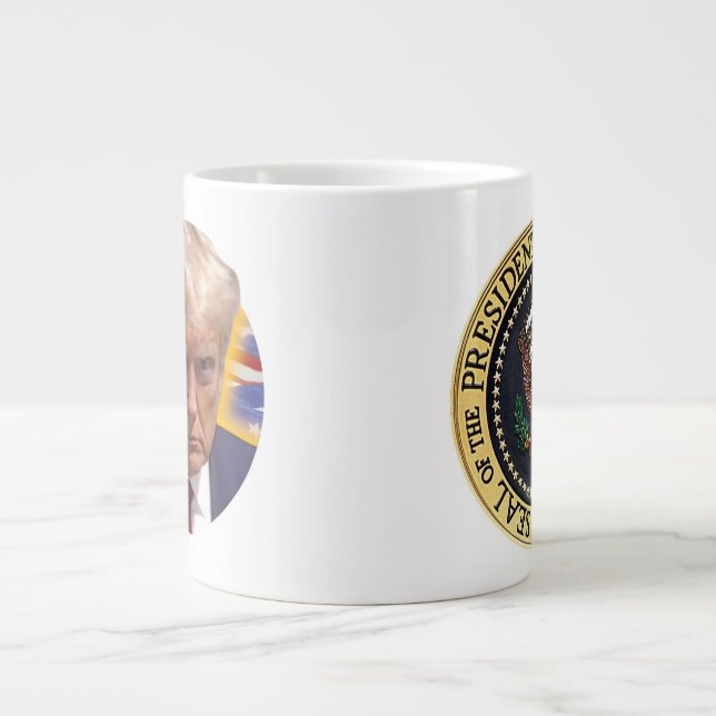 POLIZEIFOTO-TASSE Jumbo-Tasse (Vorderseite)