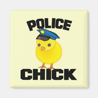 Polizeifrau Magnet