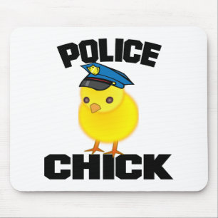 Polizeifrau Mousepad