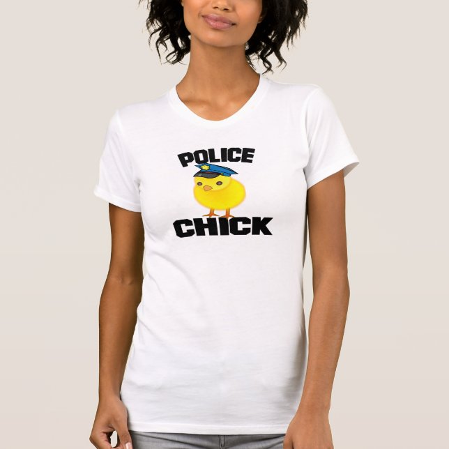 Polizeifrau T-Shirt (Vorderseite)