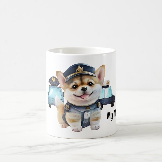 Polizeihund Kaffeetasse (Mittel)
