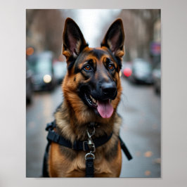 Polizeihund Poster