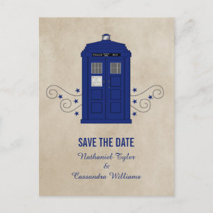 Polizeikasten Save the Date Postkarte v6