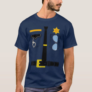 Polizeikleidung Halloween Kids T - Shirt