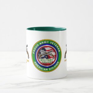 Polizeikorps der Polizei der Armee Veteran Tasse