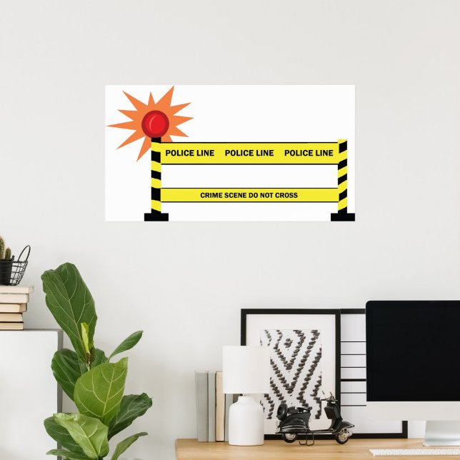 Polizeikriminalitätsplakat Poster (Von Creator hochgeladen)