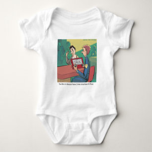 Polizeikriminelle Sketch Artist Funny Baby Strampler