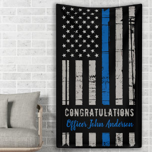 Polizeiliche Abschluss - Durchsetzung der Thin Blu Banner