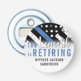 Polizeiliche Altersversorgung - Blaue Linie - Durc Flaschenöffner