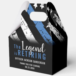 Polizeiliche Altersversorgung - Blaue Linie - Durc Geschenkschachtel