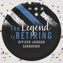 Polizeiliche Altersversorgung - Blaue Linie - Durc Pappteller