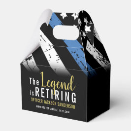 Polizeiliche Altersversorgung - Blue Line Law Enfo Geschenkschachtel