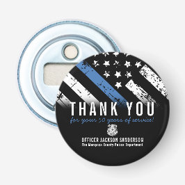 Polizeiliche Altersvorsorge Jubiläum Blaue Linie F Flaschenöffner