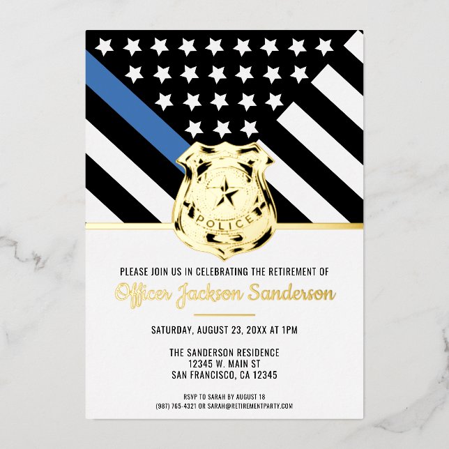 Polizeiliche Altersvorsorge - Rechtsdurchsetzung i Folieneinladung (Vorderseite)