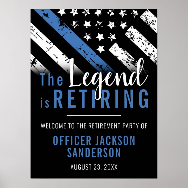 Polizeiliche Altersvorsorge - Rechtsdurchsetzung i Poster (Vorne)