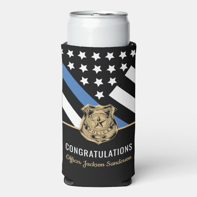 Polizeiliche Altersvorsorge - Rechtsdurchsetzung i Selters Dosenkühler (Seltzer Vorderseite)