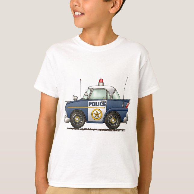 Polizeiliche Durchsetzung T-Shirt (Vorderseite)