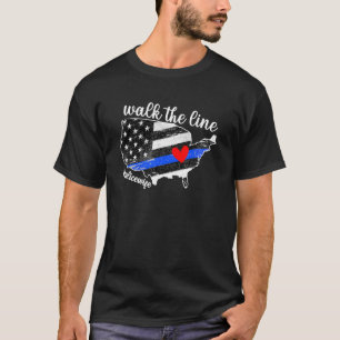 Polizeiliche Ehefrau einer Ehefrau des Polizeibeam T-Shirt