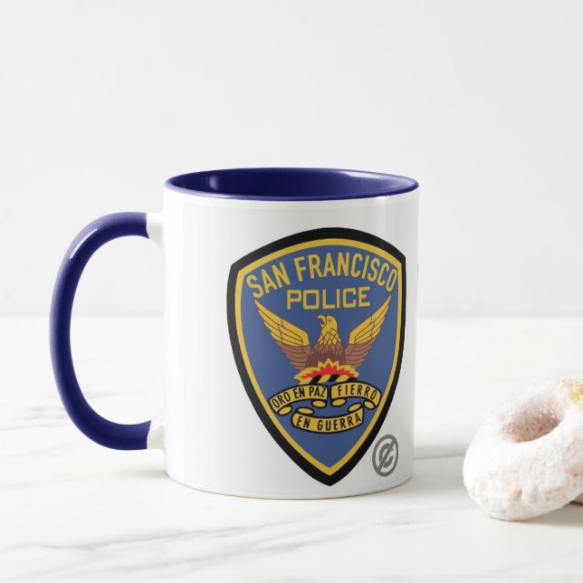 Polizeiliche Tasse San Francisco (Mit Donut)