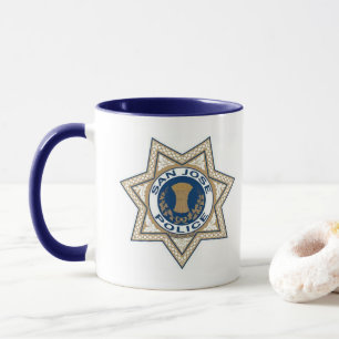 Polizeiliche Tasse San Jose