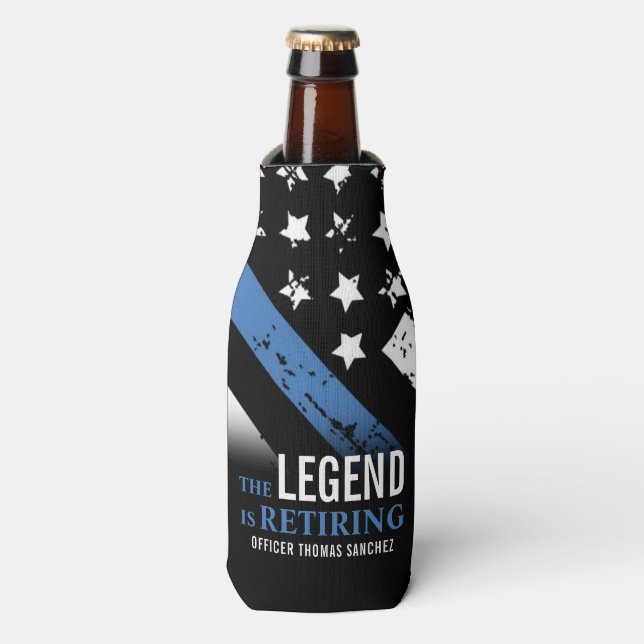 Polizeilicher Beauftragter für die Vollstreckung v Flaschenkühler (Flaschenvorderseite)