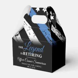 Polizeilicher Beauftragter für die Vollstreckung v Geschenkschachtel