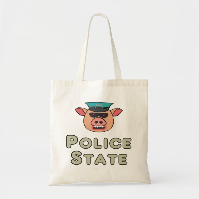 Polizeilicher Staat Tragetasche (Vorne)