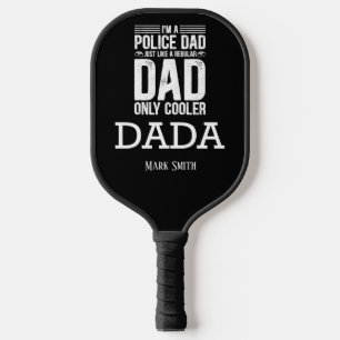 Polizeilicher Vater Pickleball Schläger