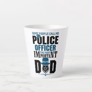 Polizeilicher Vater Rechtsdurchsetzung Vaterta Milchtasse