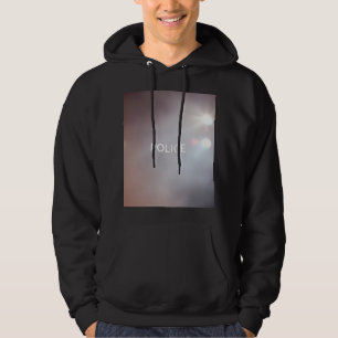 Polizeilichter – Blinkendes Notfall-Nacht-Design Hoodie