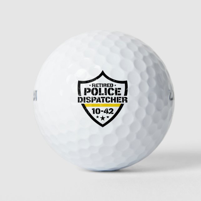 Polizeinotdienst 10-42 golfball (Vorderseite)