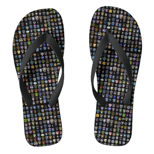 Polizeipflaster Flip Flops (Fußbett)