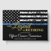 Polizeiretirement Thin Blue Line American Flag